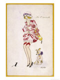 Buy Girl Screams at the Sight of a Tiny Mouse at AllPosters.com
