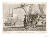 French Warships at Anchor