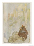 Niam of the Golden Hair Takes Oisin to Her Father's Land, The Land Oversea