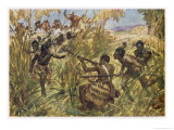 Buy Witchell Repels a Maori Attach at Nukumaru at AllPosters.com
