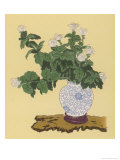 Buy White Chrysanthemum an Autumn Arrangement at AllPosters.com