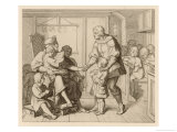 Martin Luther is Taken by His Father to School at Mansfeld