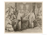 At Leipzig in Disputation with Johann Eck He Denies the Supreme Authority of Popes and Councils