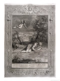 Narcissus Falls in Love with His Own Reflection