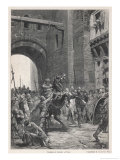 Buy Alboin King of the Lombards Takes Pavia in the Course of His Invasion of Italy at AllPosters.com