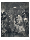 Buy Edward Presents His Infant Son Edward II to the Welsh at AllPosters.com