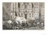 Buy Napoli Royalists Massacre Liberals at Castelnuovo at AllPosters.com