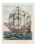 The Ship of Sir Francis Drake Formerly Named Pelican