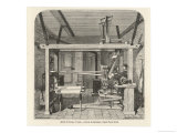 Buy Large Silk-Weaving Loom at Lyon France at AllPosters.com