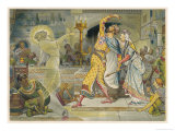 Buy Macbeth Loses His Appetite When Banquo's Ghost Appears at His Banquet at AllPosters.com