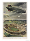 Buy The Hindenburg Flies Over the Opening Ceremony at AllPosters.com