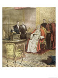 Buy Pope Pius XI Listens to the Radio Broadcast of a Concert at AllPosters.com