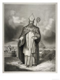 Buy Saint Nicolas Bishop of Myra Depicted with a Tub Full of Children at AllPosters.com