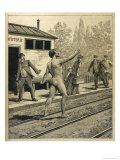 Buy Monsieur G a Businessman from Lyon is Travelling by Train to Paris When He Forgets at AllPosters.com