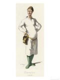 Buy Le Pauvre" a Character from "Farce de Deux Savetiers", Anon at AllPosters.com