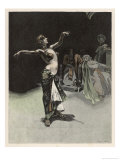 Buy Salome Dancing Elegantly Before Herod, Her Reward was the Head of John the Baptist at AllPosters.com