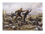 Buy Private J. Boyd of the Irish Guards Single-Handedly Captures an Enemy Machine-Gun at AllPosters.com