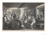 Buy "Rockensit", Literally a Distaff Session, Among Peasant Women in Lower Austria at AllPosters.com