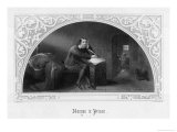 Buy John Bunyan English Preacher and Writer Writing in Prison at AllPosters.com