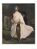 The Spanish Singer d'Andrade as Don Giovanni Confronts the Statue