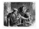 Buy Faust Making His Contract with Mephistophiles at AllPosters.com