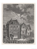Buy Benjamin Franklin's First Lightning Conductor on Benjamin West's House at AllPosters.com