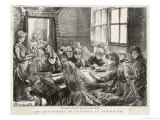 Children Working in the Pantomimes at Drury Lane Theatre Receive Lessons at the Theatre's School