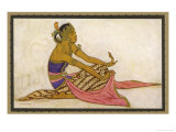 Buy Javanese Dancer in a Seated Pose at AllPosters.com