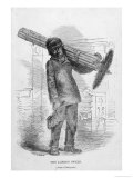 Buy Back Bent by the Weight of His Brushes a Young Chimneysweep Stands Before the Grate at AllPosters.com
