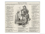 Buy Thomas Henry Huxley, a Satire on the English Scientist's Discovery of a Gelatinous Substance at AllPosters.com