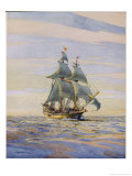 Buy The Ship of Sir Francis Drake Formerly Named Pelican at AllPosters.com