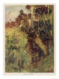 Buy Tribal Wars of the Maori after Settling in New Zealand at AllPosters.com