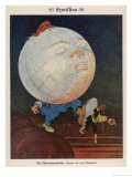 Buy Socialism Expels the Russian Tyrant, a Somewhat Premature Cartoon at AllPosters.com