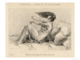 Buy Mental Patient at la Salpetriere Going Through the Phase of Large Movements at AllPosters.com