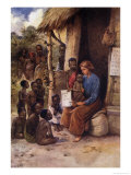 Buy Missionary Teaches Her Pupils That God is Love at AllPosters.com