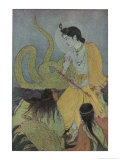 Krishna Defeats the 5 Headed Serpent Kaliya
