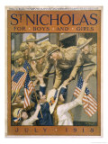 Buy American Troops Setting off for the Battlefields of Europe are Cheered at AllPosters.com