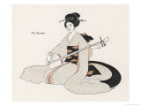Buy Japanese Musician Plays the Samisen at AllPosters.com