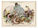 Buy Monopolies Represented Here by a Giant Squid Strangle the Life out of Commerce at AllPosters.com