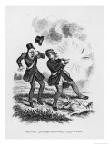 Buy Our Gun-Sporting Partnership, Two Men and Their Dog Get a Shock When a Rifle Explodes Unexpectedly at AllPosters.com