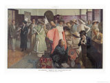 Europeans Buy Chinese Goods at the Hotel des Wagon-Lits Paris Giclee Print