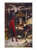 Buy Mephistopheles Magically Summoned by the Scholar Faust Proposes a Deal at AllPosters.com