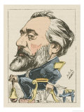Buy Leon Michel Gambetta French Lawyer and Statesman: a Satirical Depiction at AllPosters.com
