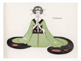 Buy Japanese Musician Plays the Shakuhachi a Wind Instrument Resembling the Western Flute at AllPosters.com