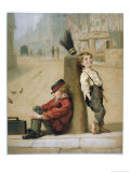 Slack!, a Telegraph Boy and a Crossing Sweeper Waiting for Work