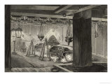 Buy The Remains of Napoleon I Lie in State Aboard la Belle Poule at AllPosters.com