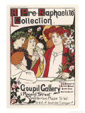Poster for an Exhibition of Pre-Raphaelite Art at the Goupil Gallery London