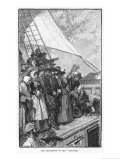 Buy William Penn and Other Quakers Sail to the New World in the Welcome at AllPosters.com