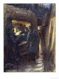 Buy Compared with What His Men Have to Put up with the French Commandant's Dug-Out is a Luxury Palace at AllPosters.com