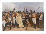 Buy Soldiers Embarking for the Napoleonic Wars: The Girl I Left Behind Me at AllPosters.com